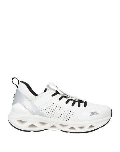 STEVE MADDEN Sneakers White Textile fibers, Rubber
