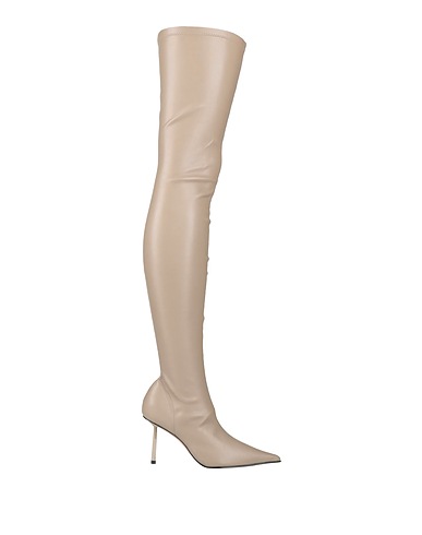 LE SILLA Boots Khaki Textile fibers