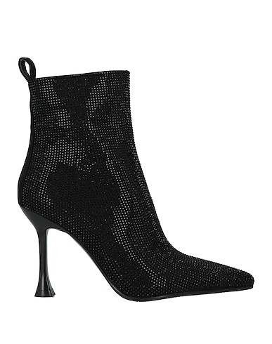 MANUFACTURE D'ESSAI Ankle boot NERO Textile fibers