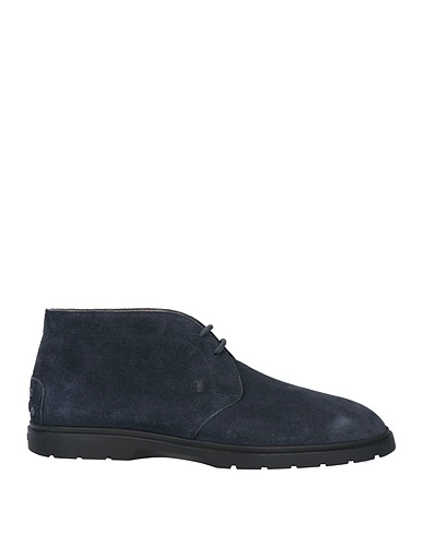 TOD'S Ankle boot Navy blue Leather
