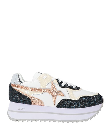 W6YZ Sneakers Weiß Gewebefasern, Andere Fasern