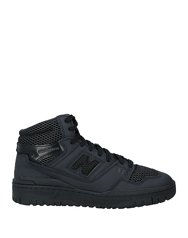 NEW BALANCE Sneakers X JUNYA WATANABE MAN Black Leather, Textile fibres