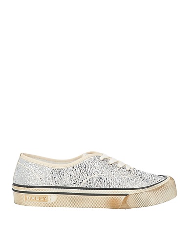 BALLY Sneakers Silver Leather