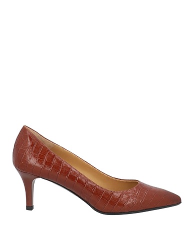 LORIBLU Pump Brown Leather