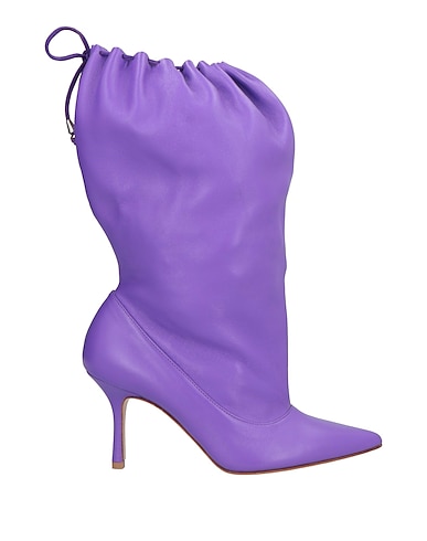 MARC ELLIS Ankle boot Purple Leather