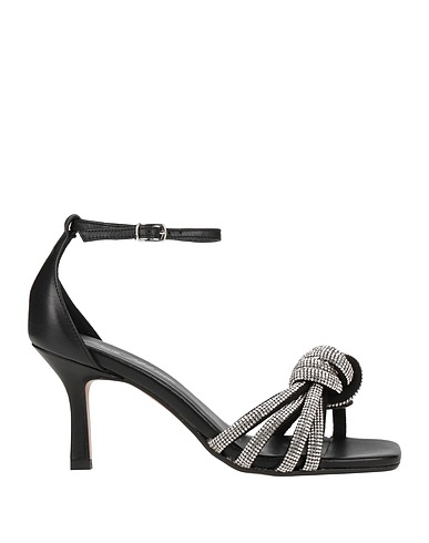 PAOLO MATTEI Sandals Black Leather