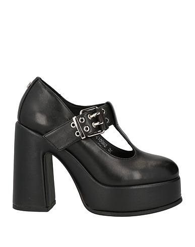 CULT Court Black Leather