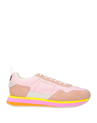 APEPAZZA Sneakers Antique rose Leather, Textile fibers