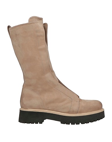PATRIZIA BONFANTI Boots Khaki Leather