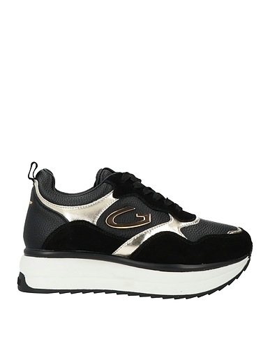 ALBERTO GUARDIANI Sneakers Black Leather
