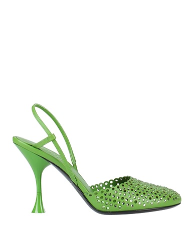 3JUIN Pump Green Leather