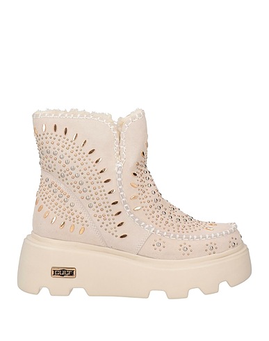 CULT Μποτάκι Off white Δέρμα