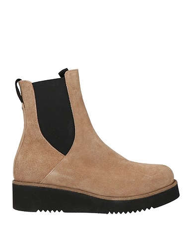 FILOTEO CALZOLERIA Ankle boot Beige Leather