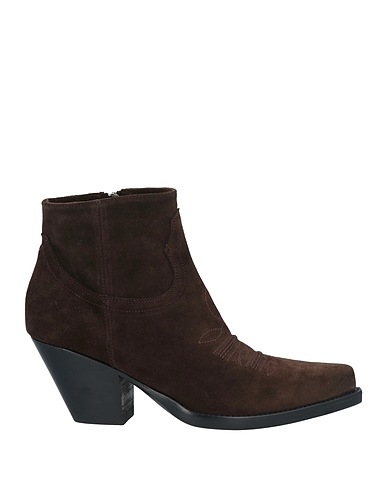 SONORA Ankle boot Dark brown Leather
