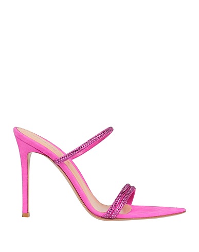 GIANVITO ROSSI Sandals Fuchsia Leather
