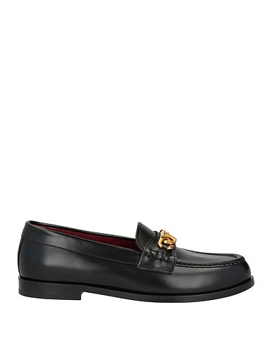 VALENTINO GARAVANI Loafers Black Leather