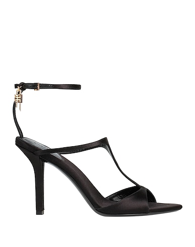 GIVENCHY SCHUHE Schwarz 72% Viskose, 28% Seide