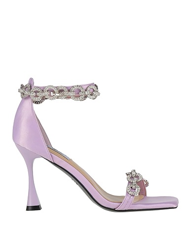 GAI MATTIOLO Sandalen LOVE TO LOVE Lila Gewebefasern