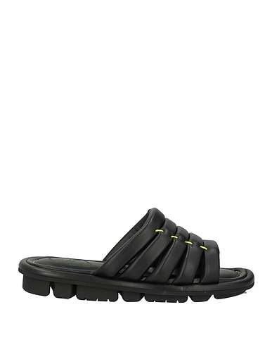 OA NON-FASHION Sandals Black Leather