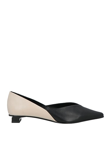 AMI ALEXANDRE MATTIUSSI Ballet flats Black Leather
