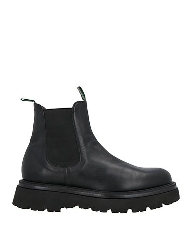GREEN GEORGE Ankle boot Black Leather