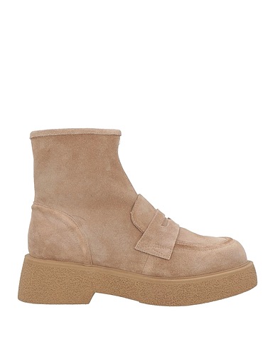 LORIBLU Stivaletti Beige Pelle