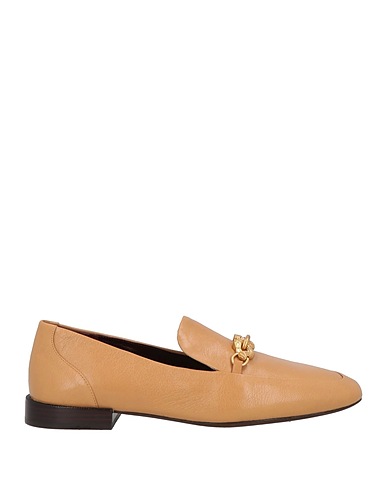 TORY BURCH Loafers Camel Goat skin