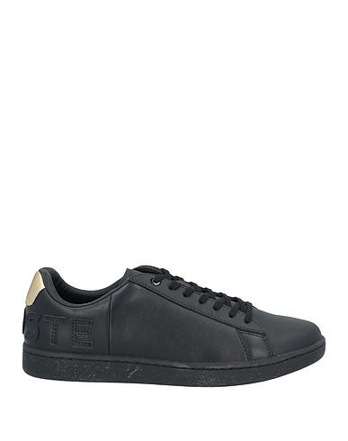 LACOSTE Sneakers Schwarz Leder