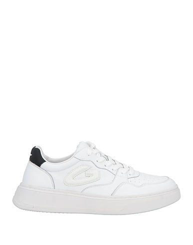 ALBERTO GUARDIANI Sneakers White Leather