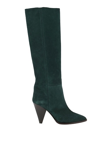 ISABEL MARANT Boots Dark green 100% Calfskin