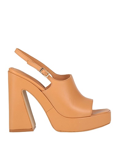 ELVIO ZANON Sandals Sand Leather