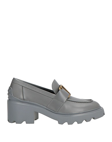 TOD'S Loafers Grey Leather