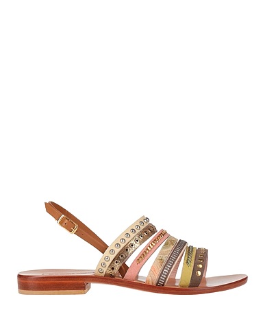 NANNI Sandali Beige Pelle