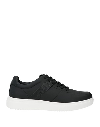 ALBERTO GUARDIANI Sneakers Black Leather