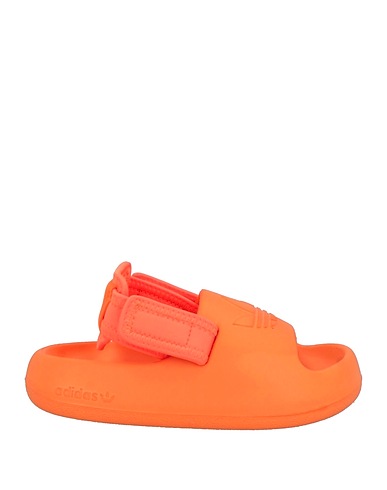 ADIDAS ORIGINALS Sandalen Orange Gewebefasern, Andere Fasern