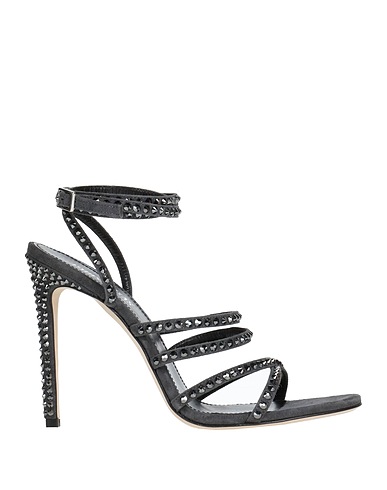 PARIS TEXAS Sandals Charcoal Leather
