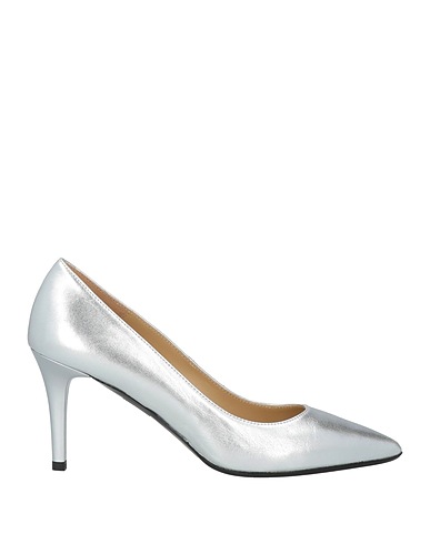 LORIBLU Court Silver Leather