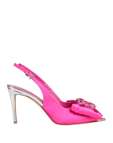 NCUB Sandalen Fuchsia Gewebefasern