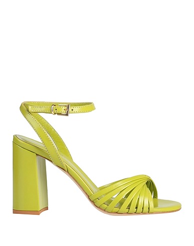 NCUB Sandals Light green Leather