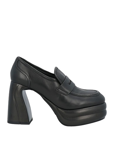 JEANNOT Loafers Black Leather