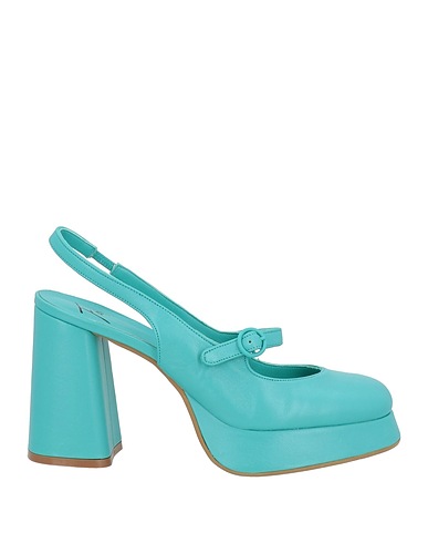 ROBERTO FESTA Court Turquoise Calfskin