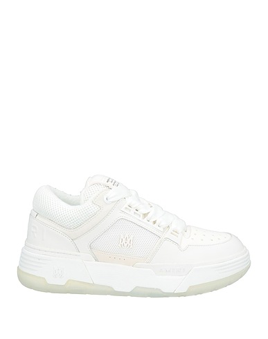 AMIRI Sneakers White Leather, Textile fibers
