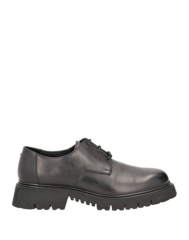 NEIL BARRETT + DOUCAL'S Chaussures à lacets Noir Cuir de bovin