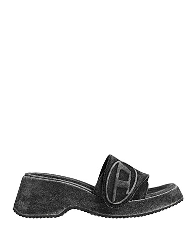 DIESEL Sandals SA-OVAL D PF W
 Black Textile fibres