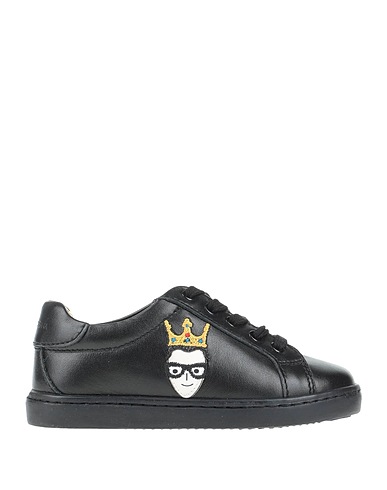 DOLCE&GABBANA Sneakers Black 100% Calfskin