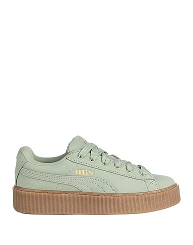 FENTY PUMA by RIHANNA Sneakers CREEPER PHATTY NUBUC
 Sage green Leather