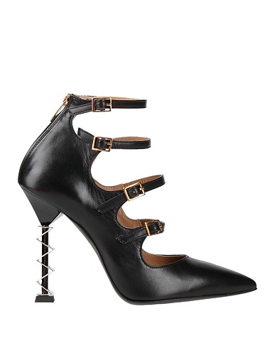 WO MILANO Court Black Leather