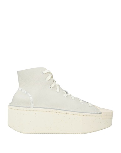 Y-3 Sneakers Light grey Leather, Rubber