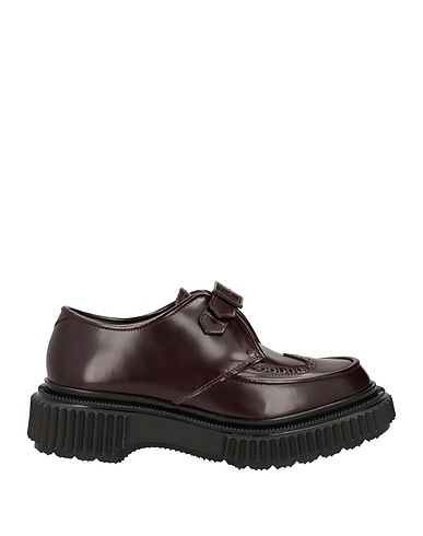 ADIEU Loafers Burgundy Leather