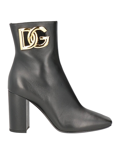DOLCE&GABBANA Ankle boot Black 100% Lambskin